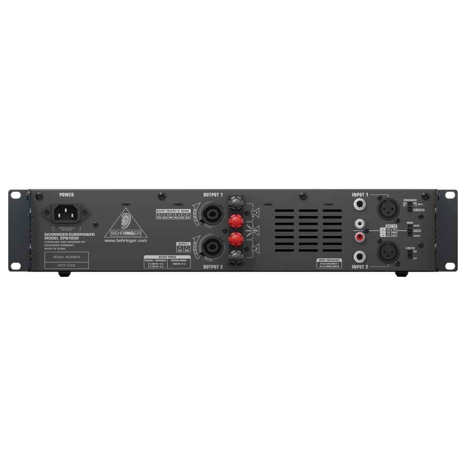 Фото №2 Підсилювач потужності Behringer EPQ 1200