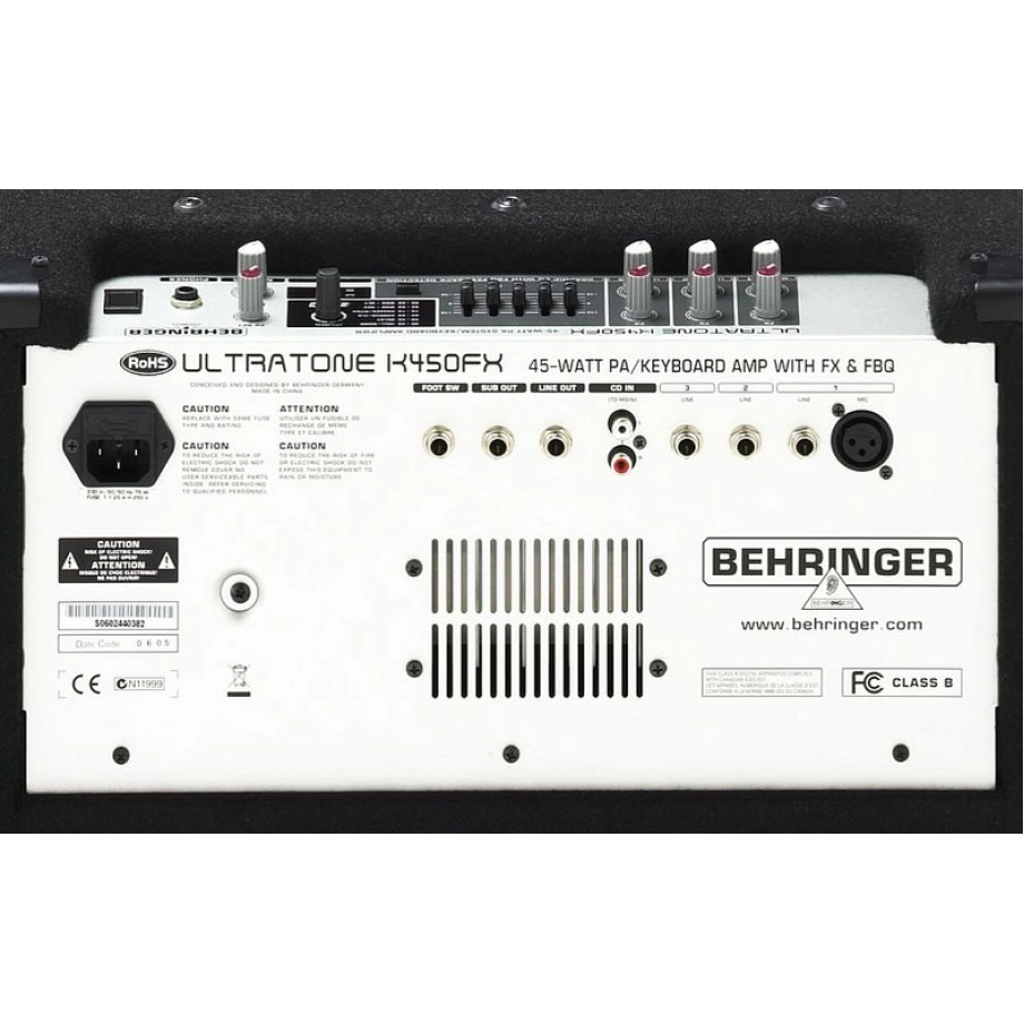 Фото №2 Акустическая система Behringer K450FX