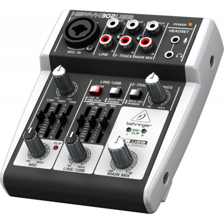 Фото №2 Мікшерний пульт Behringer XENYX 302USB