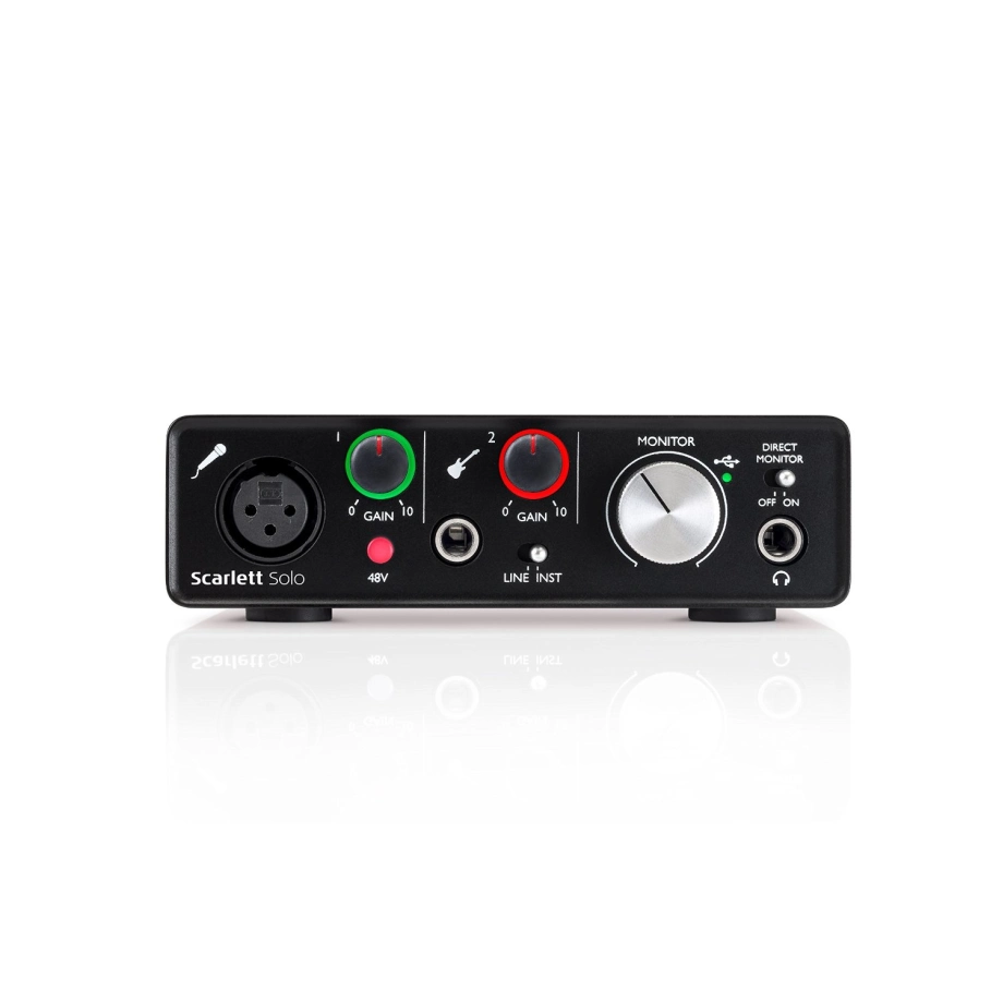 Фото №2 Звуковая карта Focusrite Scarlett Solo NEW