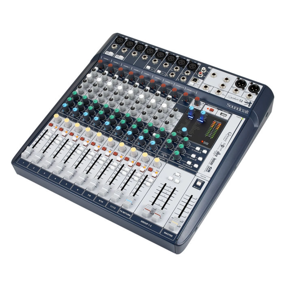 配信機器・PA機器・レコーディング機器 pheanydo Soundcraft Signature12 MTK Купить микшерный пульт Soundcraft Signature 12 в интернет-магазине