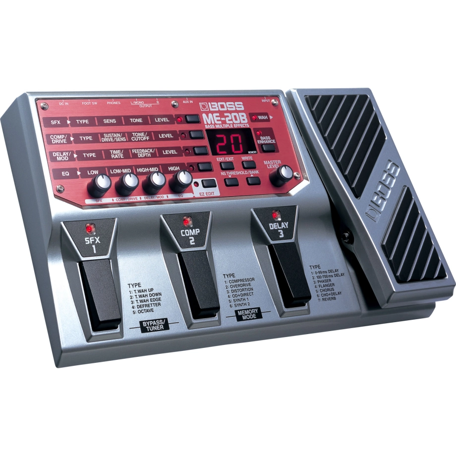 ギター BOSS ME-20B Купить процессор эффектов Boss ME-20B в интернет-магазине PRODJ по