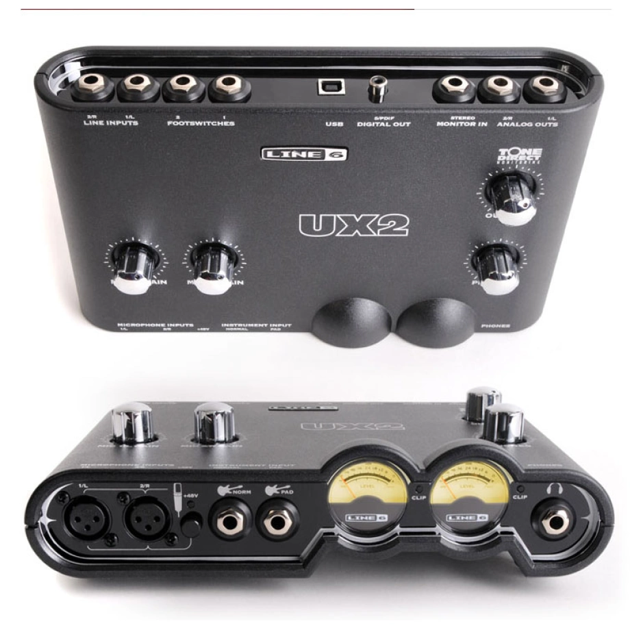 Line6 POD STUDIO UX2. Звуковую карту Line6 POD STUDIO UX2 купить в