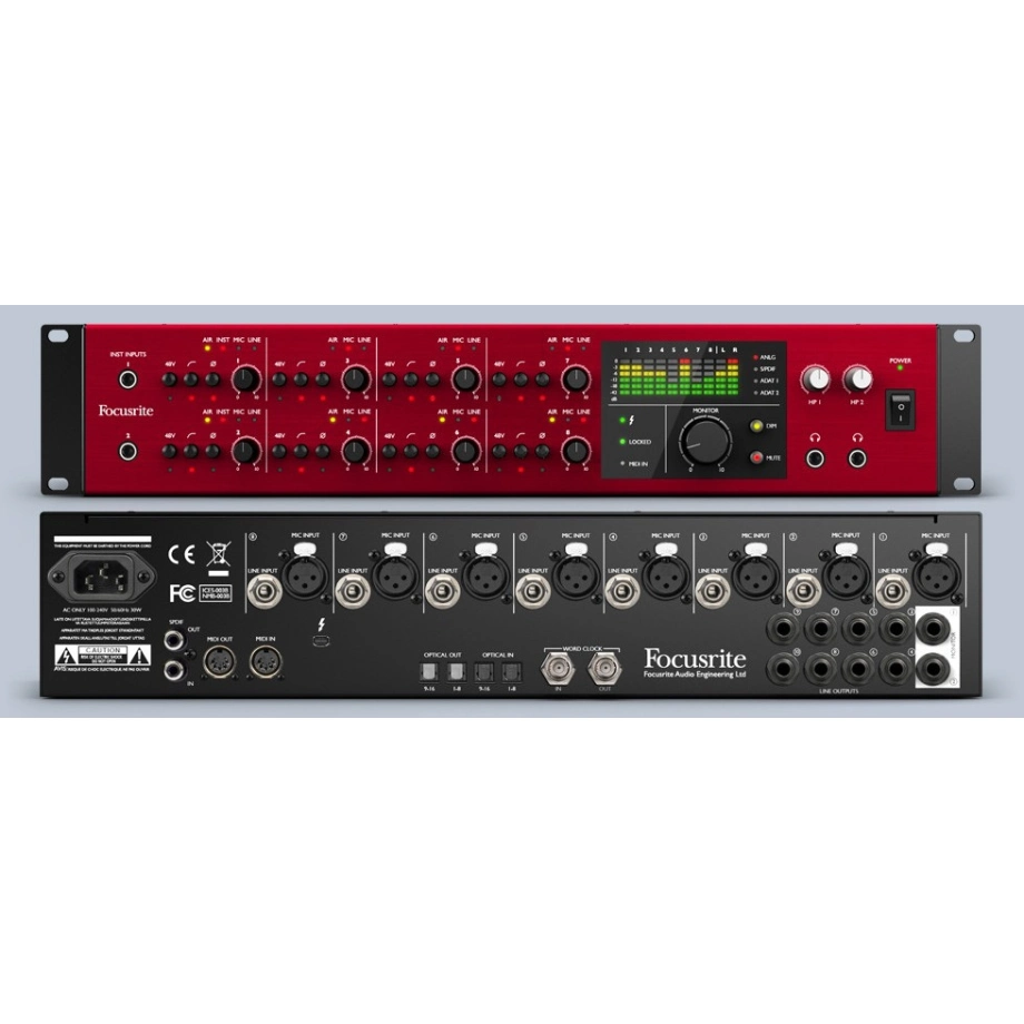 Фото №2 Звуковая карта Focusrite CLARETT 8 PRE X