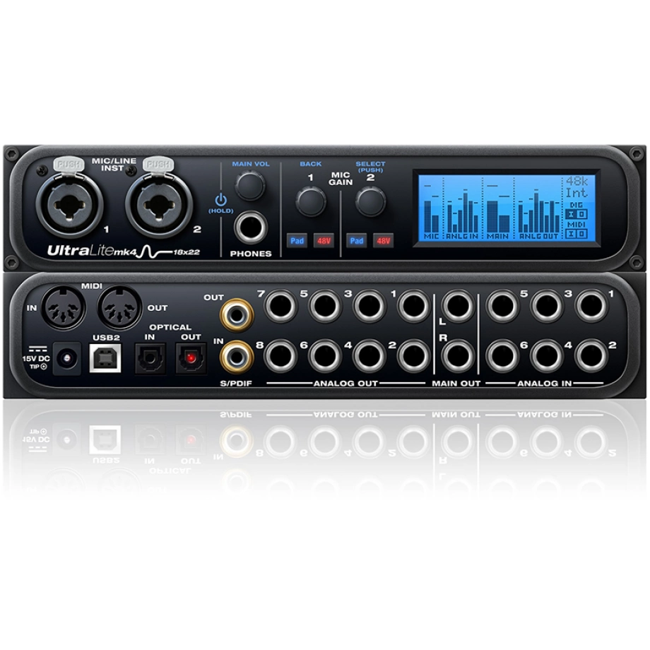 Motu UltraLite-mk4. Звуковую карту Motu UltraLite-mk4 купить в