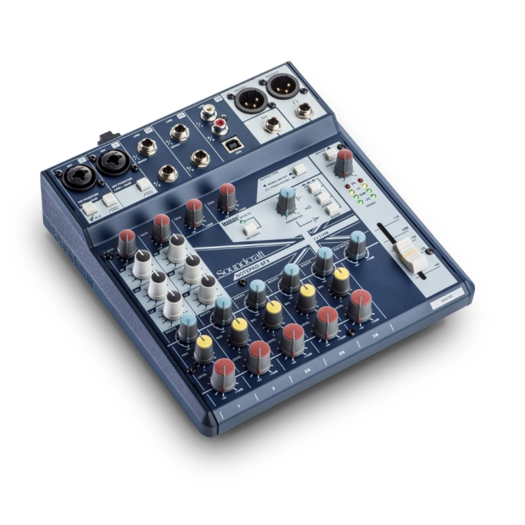Мікшерний пульт Soundcraft Notepad-8fx — купити в інтернет