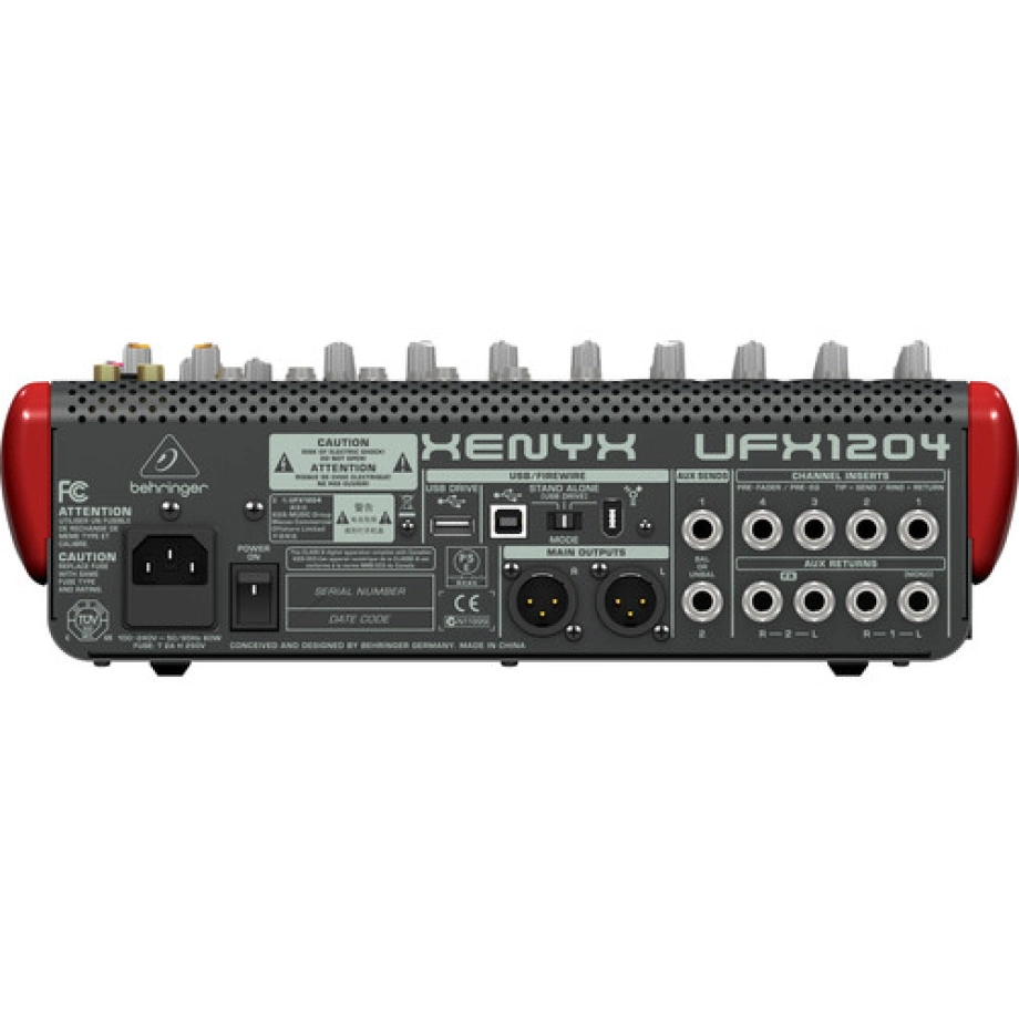 Фото №2 Микшерный пульт Behringer Xenyx UFX 1204