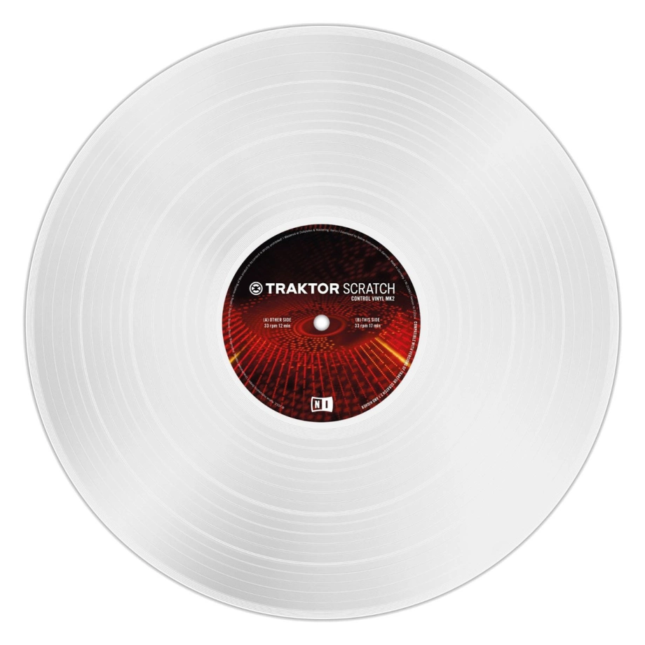 Фото №2 Платівки з тайм-кодом Native Instruments Traktor Scratch Pro Control Vinyl MK2 White