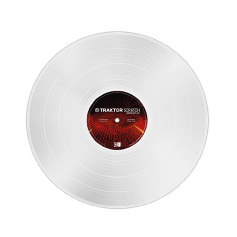 Фото №2 Платівки з тайм-кодом Native Instruments Traktor Scratch Pro Control Vinyl MK2 Clear
