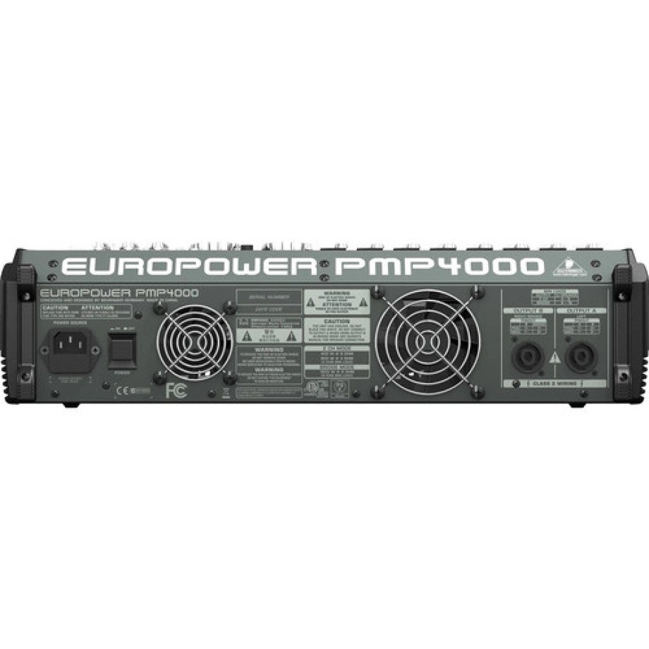 BEHRINGER PMP4000 EUROPOWER パワードミキサー Behringer Europower PMP 4000 – купить в PRODJ | Официальная цена