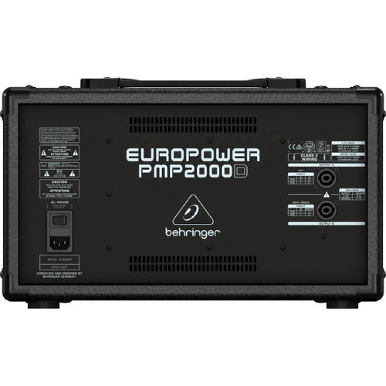 配信機器・PA機器・レコーディング機器 BEHRINGER EUROPOWER PMP2000 Купить микшерный пульт Behringer Europower PMP 2000 D в интернет