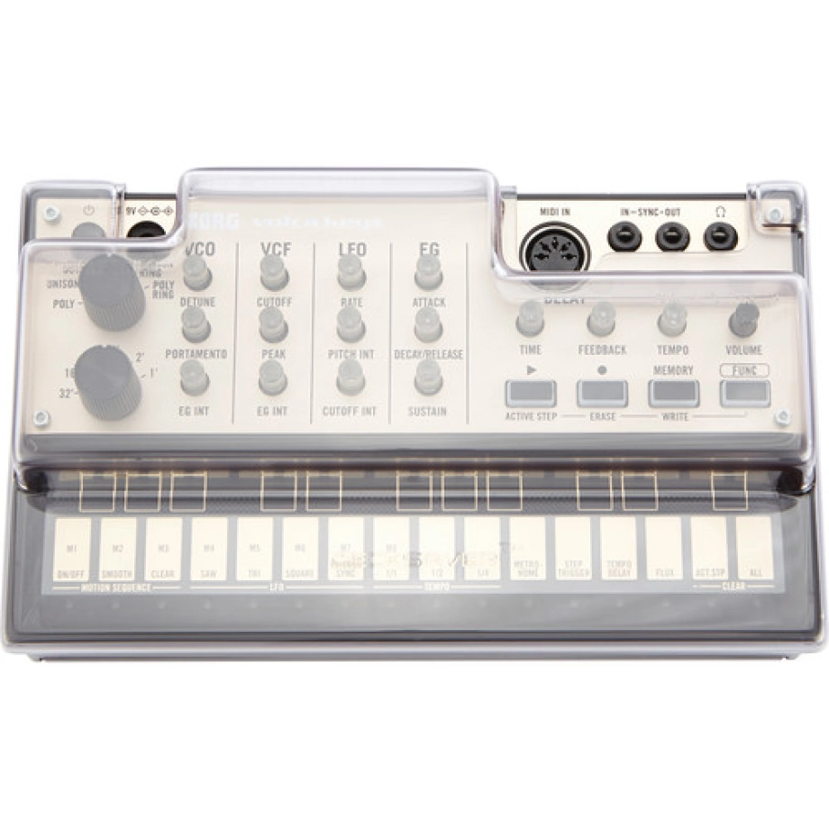 Фото №2 Кришка Decksaver Korg Volca Series cover (Keys/Bass/Beats/Sample/FM)