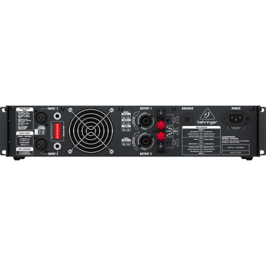 Фото №2 Усилитель мощности Behringer EP2000