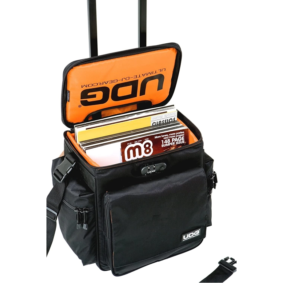 Фото №2 Сумка для платівок UDG Ultimate SlingBag Trolley DeLuxe Black/Orange MK2