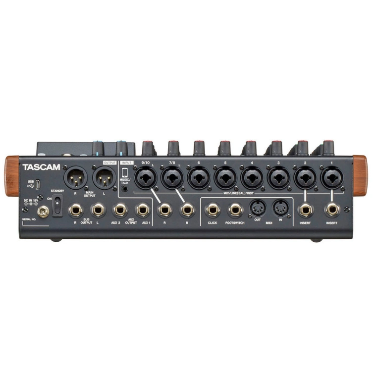 TASCAM Model12 デジタル・レコーディングミキサー 純正ケース付 Model 12 | 12トラック レコーディングミキサー / DAWコントローラー