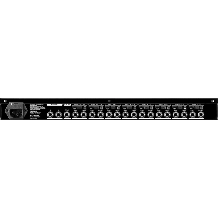 Фото №2 Мікшерний пульт Behringer RX1602 V2