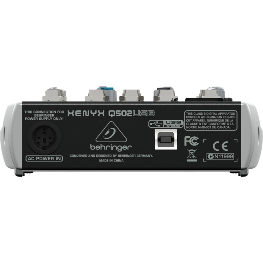 Фото №2 Микшерный пульт Behringer Xenyx Q502USB