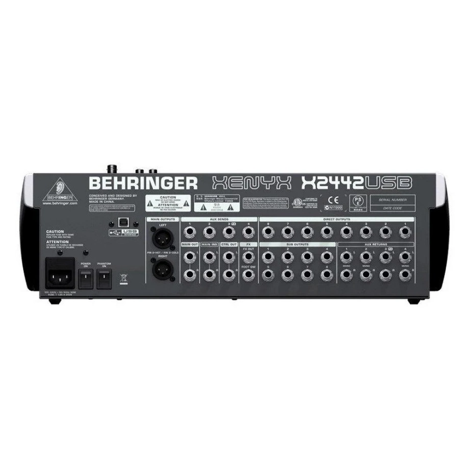 Фото №2 Микшерный пульт Behringer Xenyx X2442USB