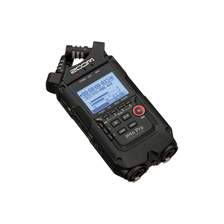 Zoom H4n Pro ハンディレコーダー【ACアダプター・リモコン付き】 Рекордер, аудіоконвертор Zoom H4n PRO BLK — купити в інтернет