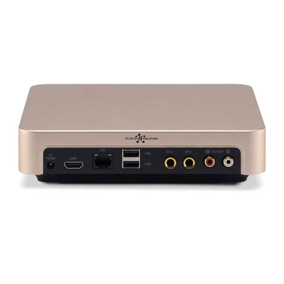 Фото №2 Караоке-система Studio Evolution EVOBOX Gold с микрофонами SE 200D