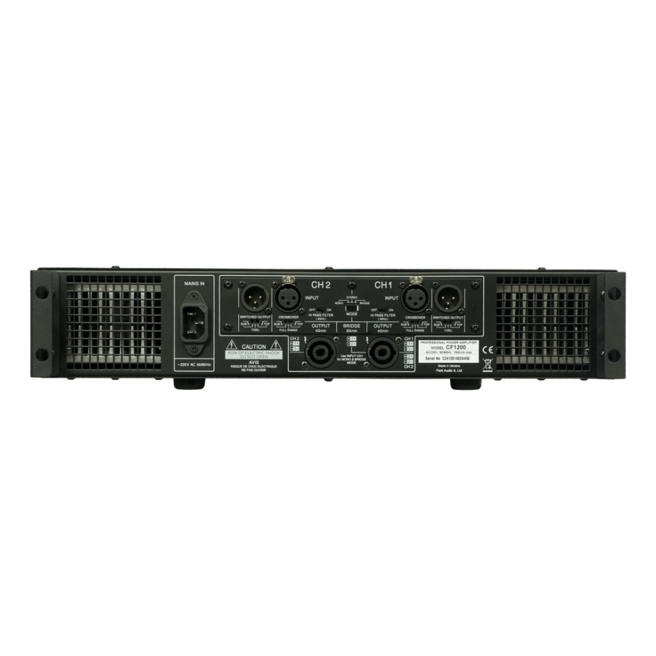 Фото №2 Усилитель мощности Park Audio CF1200