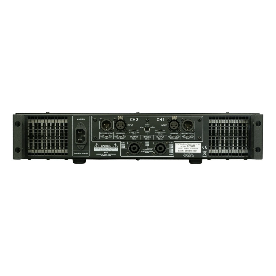 Фото №2 Усилитель мощности Park Audio CF1800