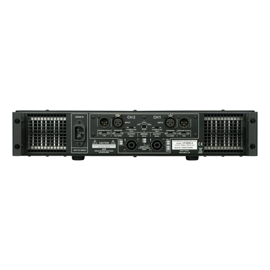 Фото №2 Усилитель мощности Park Audio CF2400-2