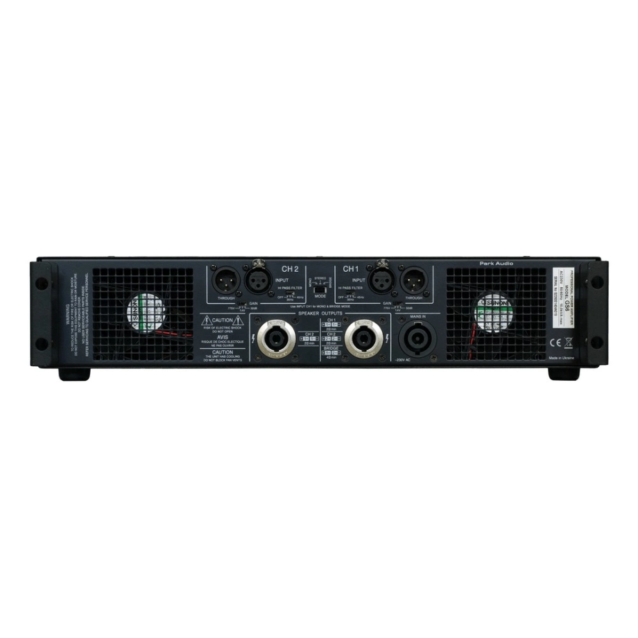 Фото №2 Усилитель мощности Park Audio GS6