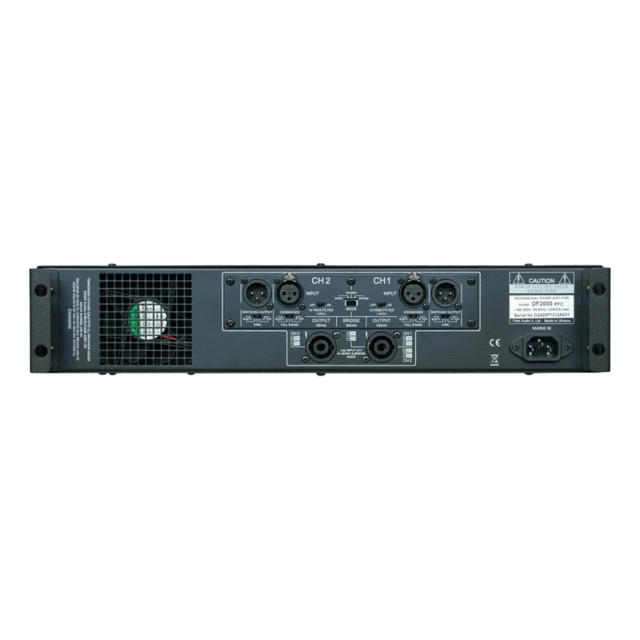 Фото №2 Підсилювач потужності Park Audio DF2000 MkII