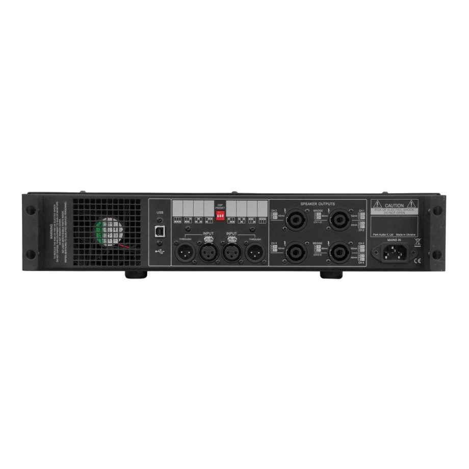 Фото №2 Підсилювач потужності Park Audio DF1404 DSP