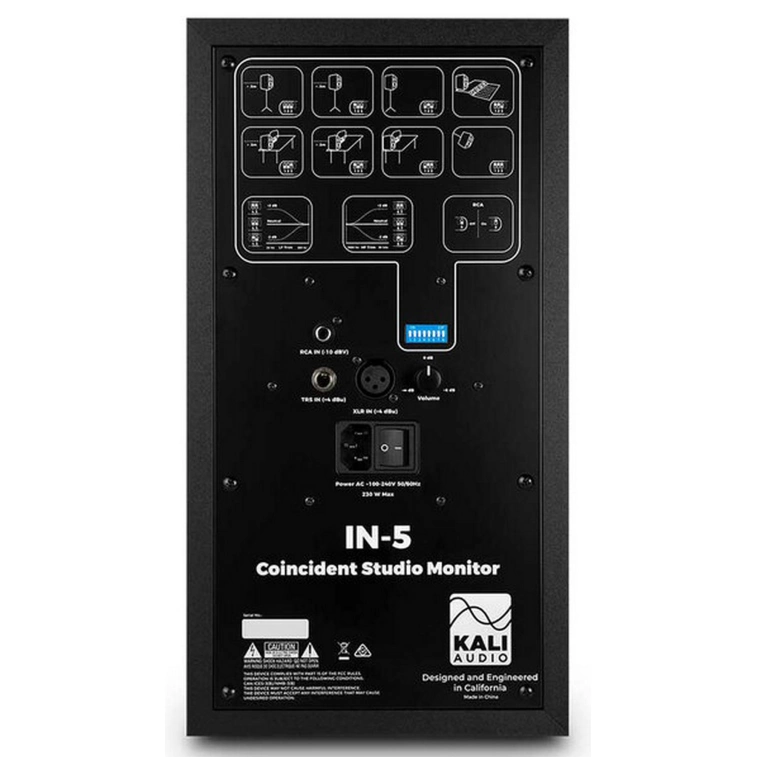 【2個セット】KALI AUDIO IN-5 V2（アンプ内蔵）モニタスピーカー 2個セット】KALI AUDIO IN-5 V2（アンプ内蔵）モニタスピーカー
