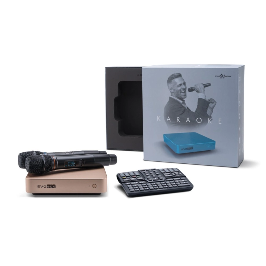 Фото №2 Караоке-система Studio Evolution EVOBOX Plus Gold с микрофонами SE 200D