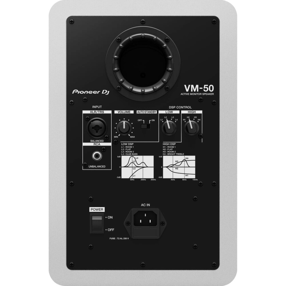 Фото №2 Студійний монітор Pioneer DJ VM-50-W