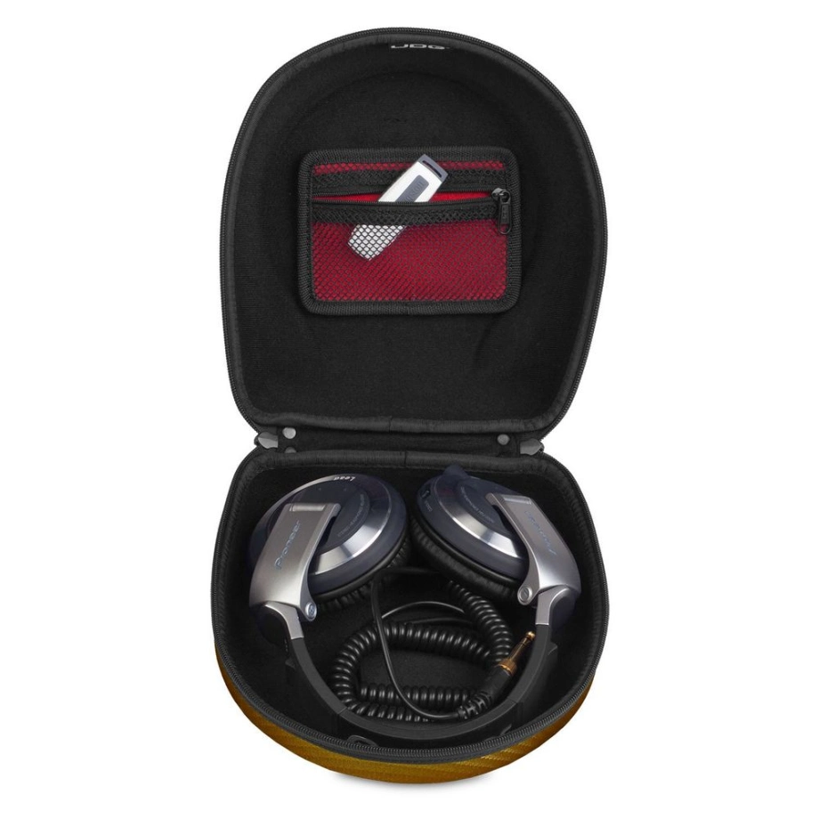 Фото №2 Сумка для навушників UDG Creator Headphone Case Large Gold PU