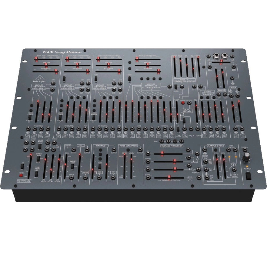 Фото №2 Модульний синтезатор Behringer 2600 Gray Meanie