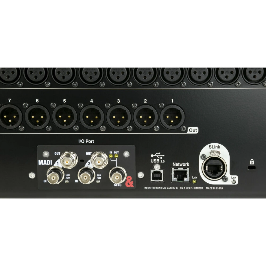 Фото №2 Микшерный пульт Allen & Heath M-SQ-MADI