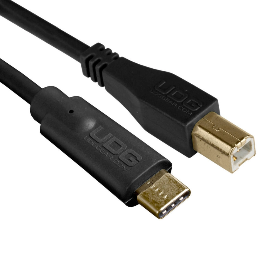 Фото №2 Коммутация UDG Ultimate Audio Cable USB 2.0 C-B Black Straight 1.5 m