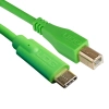 Комутація UDG Ultimate Audio Cable USB 2.0 C-B Green Straight 1.5 m