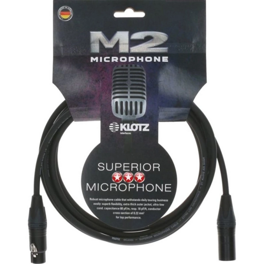 Фото №2 Комутація Klotz M2 Superior Microphone Cable 2 M