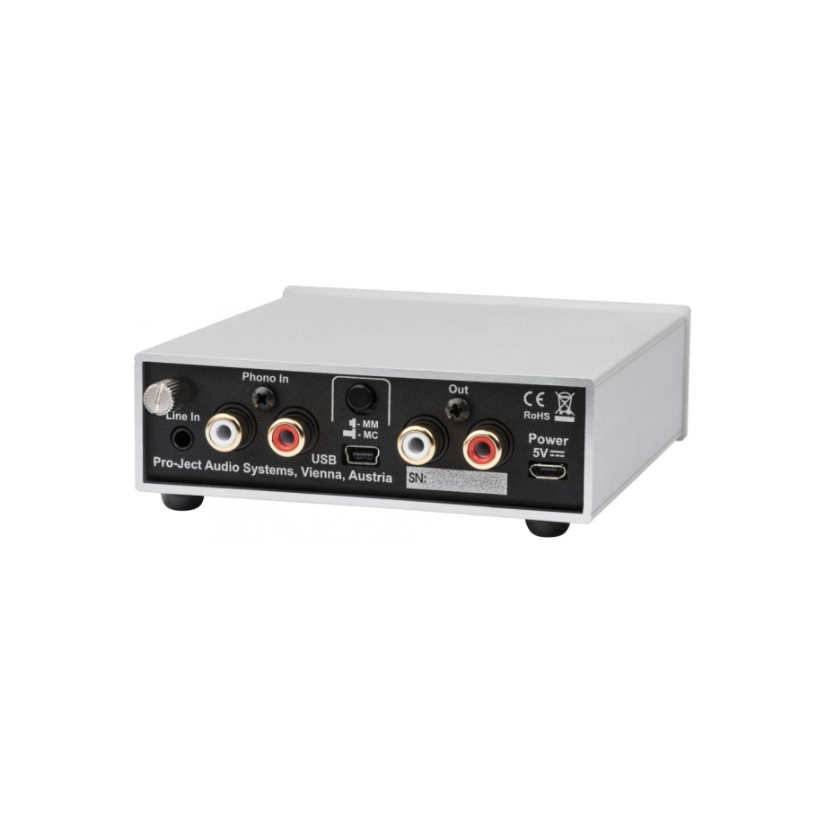 Фото №2 Фонокорректор Pro-Ject A/D Box S2 Phono Silver