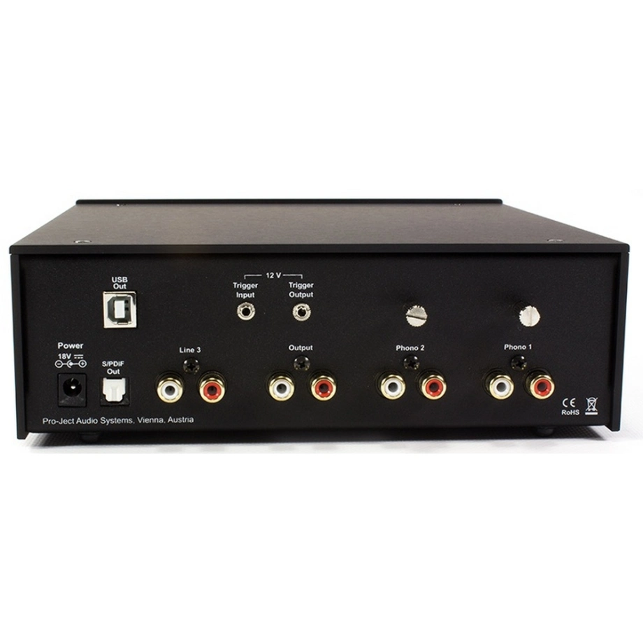 Фото №2 Фонокорректор Pro-Ject PHONO BOX DS2 USB Black