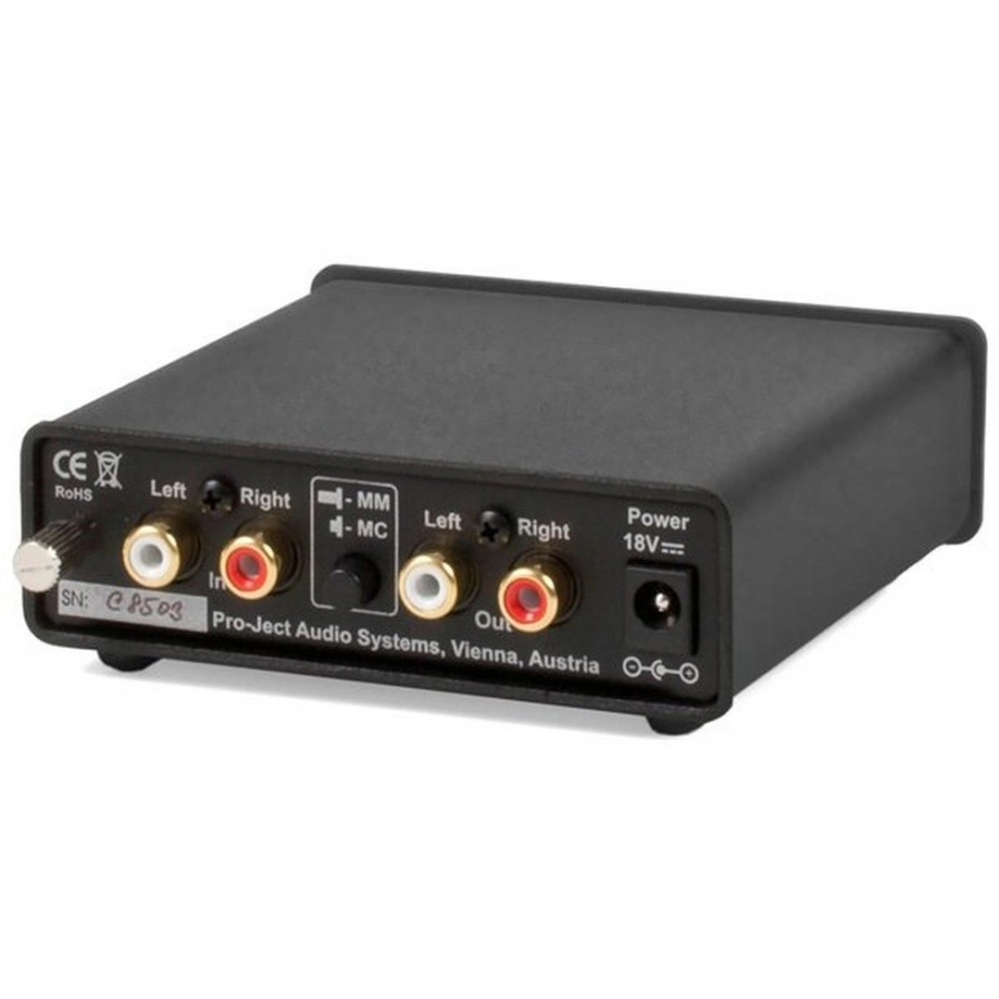 Фото №2 Фонокорректор Pro-Ject Phono Box E Black