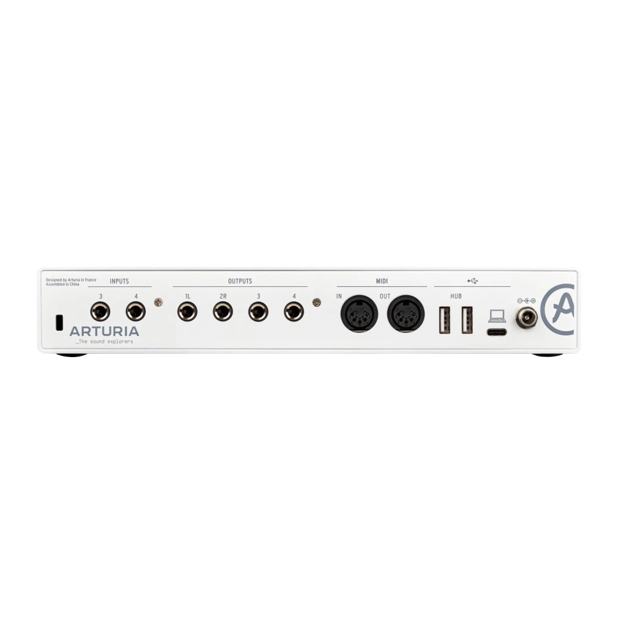 Фото №2 Звукова карта Arturia Minifuse 4 White