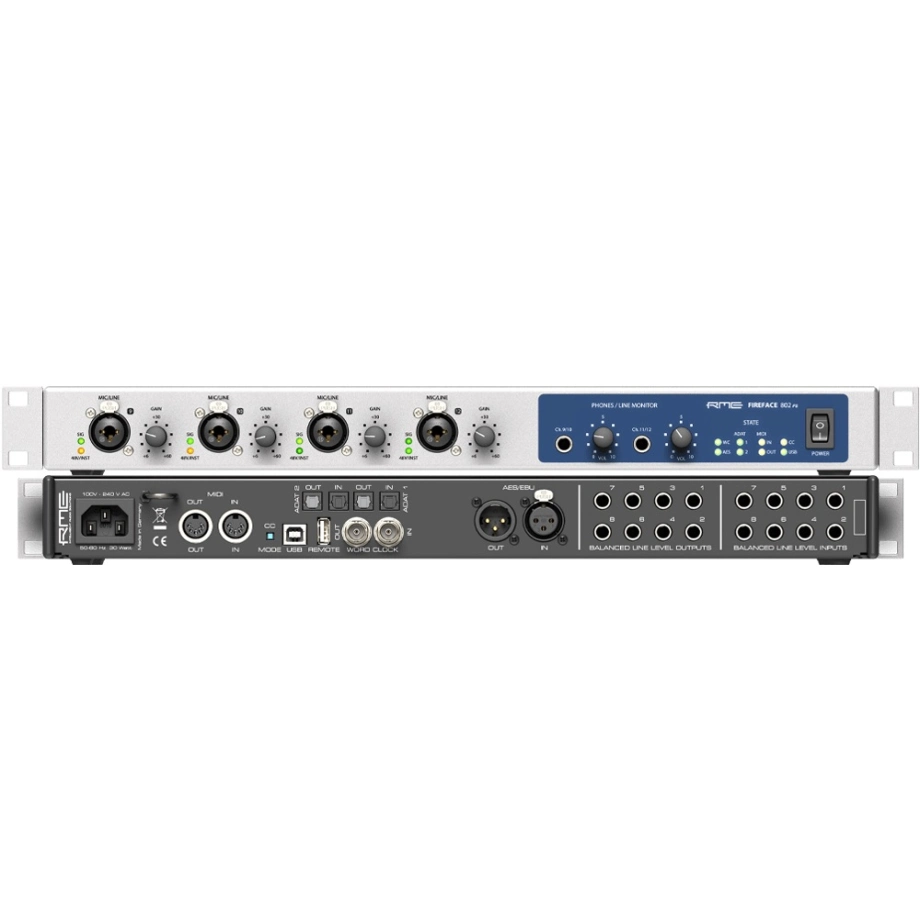 Фото №2 Звуковая карта RME Fireface 802 FS