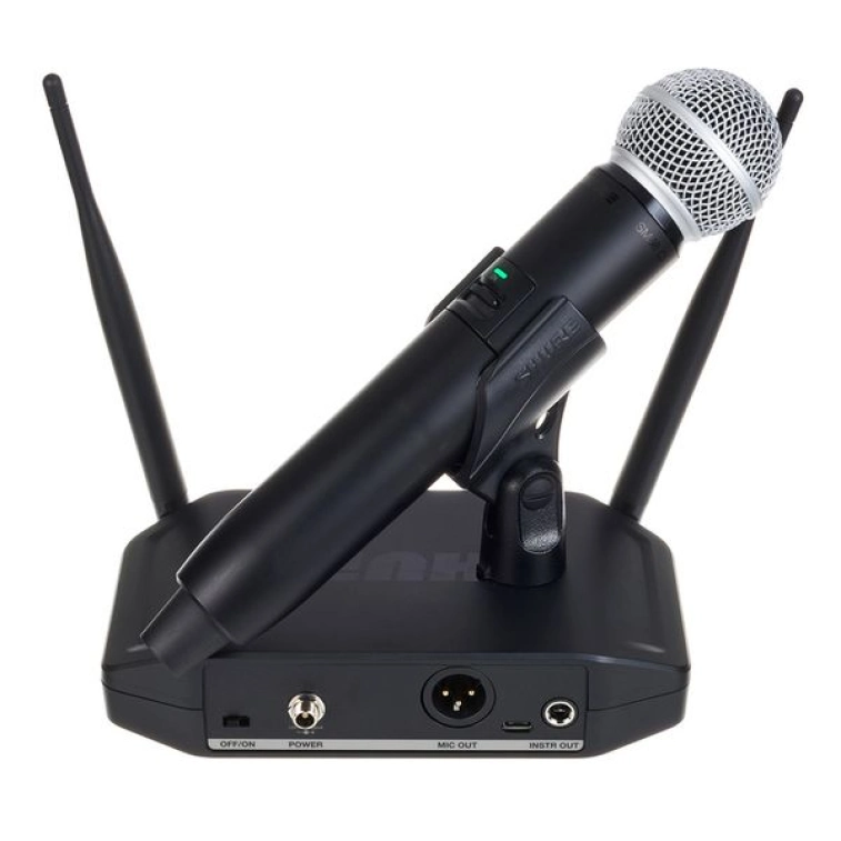 Бездротовий мікрофон Shure GLXD24+/SM58 — купити в інтернет