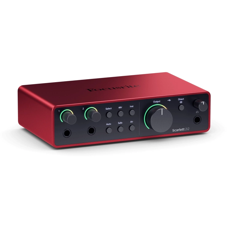 Купить решение для записи музыки и голоса Focusrite Scarlett 2i2