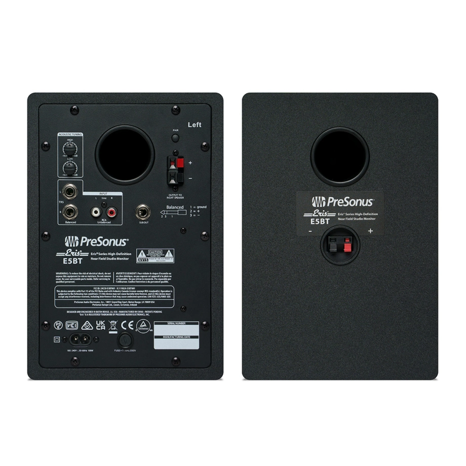 Фото №2 Студийный монитор Presonus Eris E5 BT
