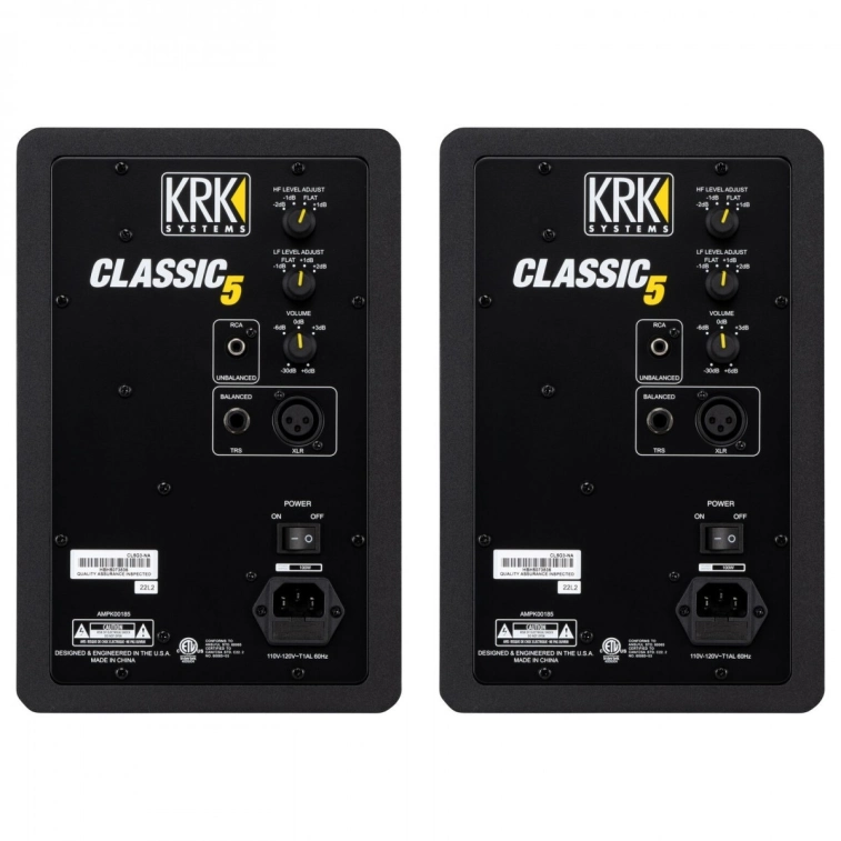 2台 KRK CLASSIC 5 パワードスタジオモニター Купить студийный монитор KRK Classic 5 Monitor Pack в интернет