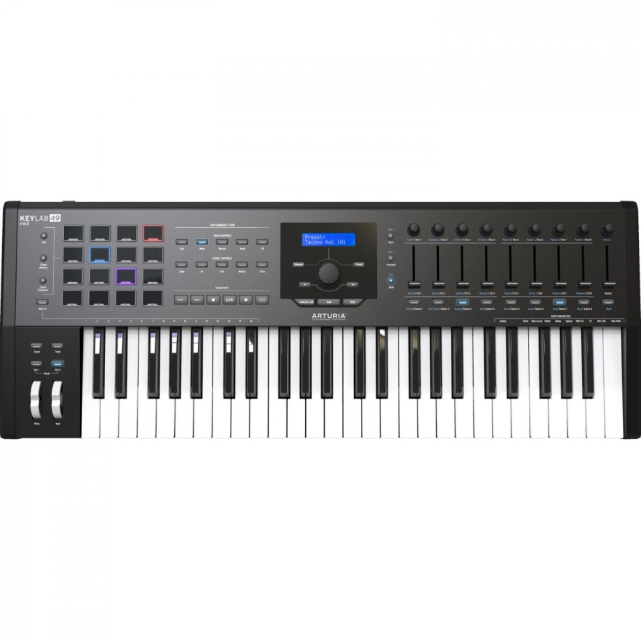 Фото №2 Midi-клавиатура Arturia KeyLab 49 MkII + V Collection 8.2