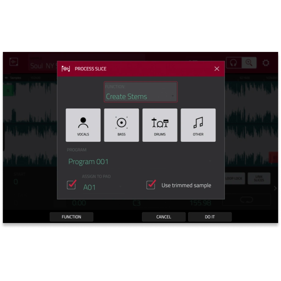 Фото №2 Програма для створення музики Akai MPC Stems